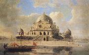 Francis Swain Ward Mausoleum of Sher Shar,Sasaram,Bihar oil painting reproduction